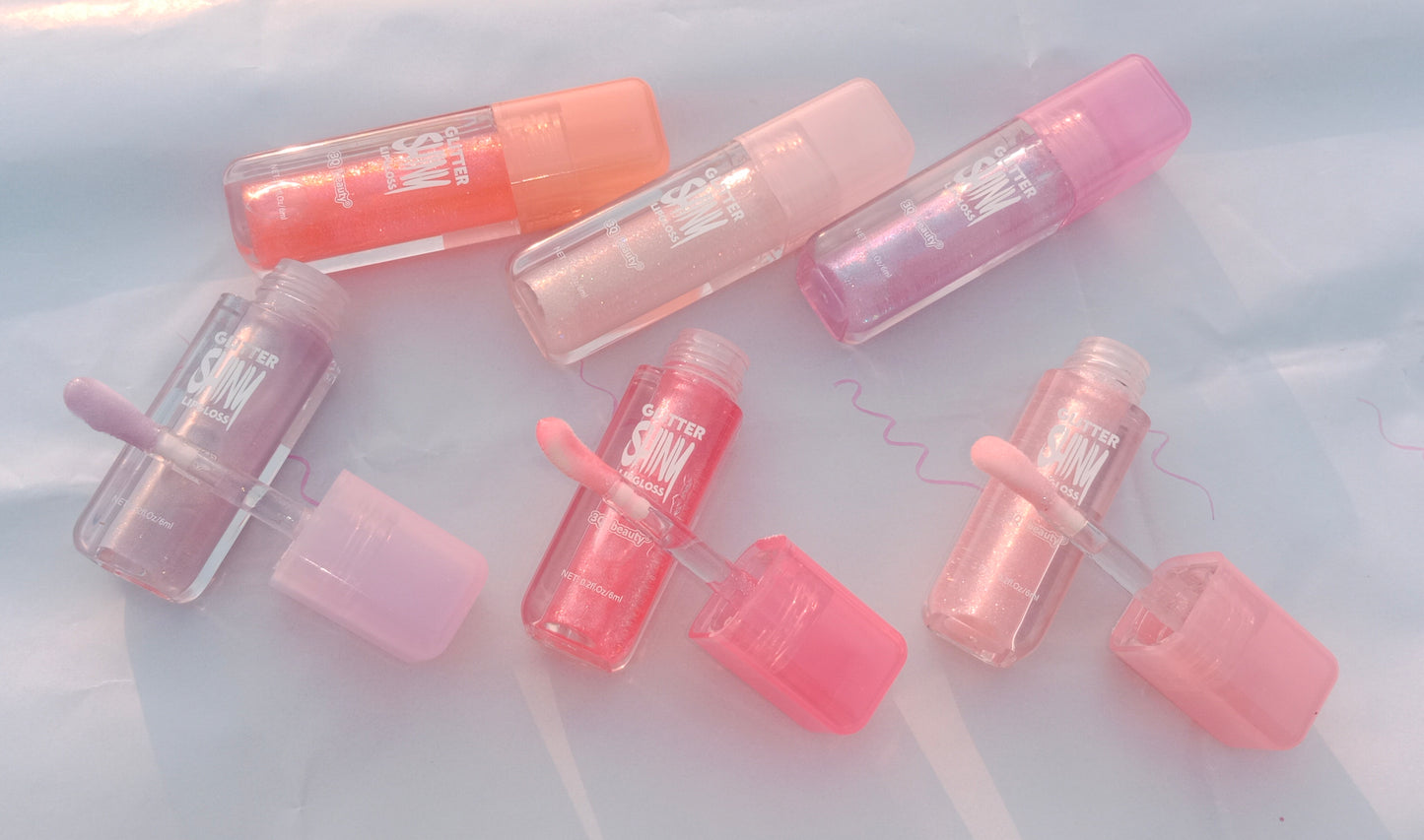 Glitter Shiny Lip Gloss Collection
