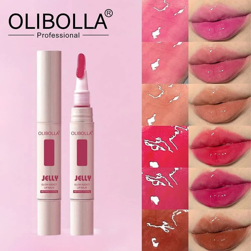 OLIBOLLA Jelly Lip Balm β Hydrating Color Glow π