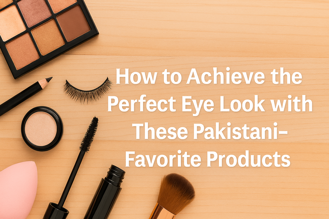 How to Achieve the Perfect Eye Look with These Pakistani-Favorite Products