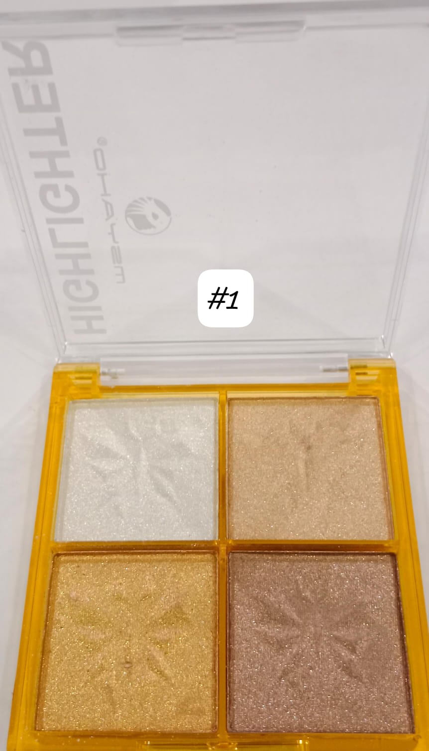 MEYAHO 4-Shade Highlighter Palette
