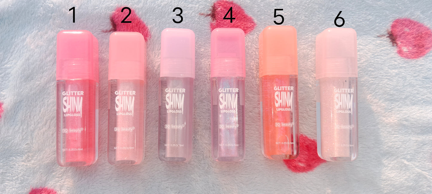Glitter Shiny Lip Gloss Collection
