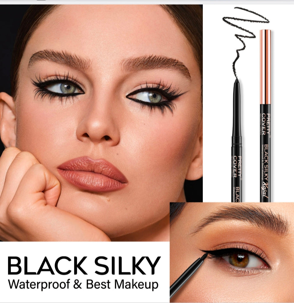 Pretty Cover Black Silky Kajal