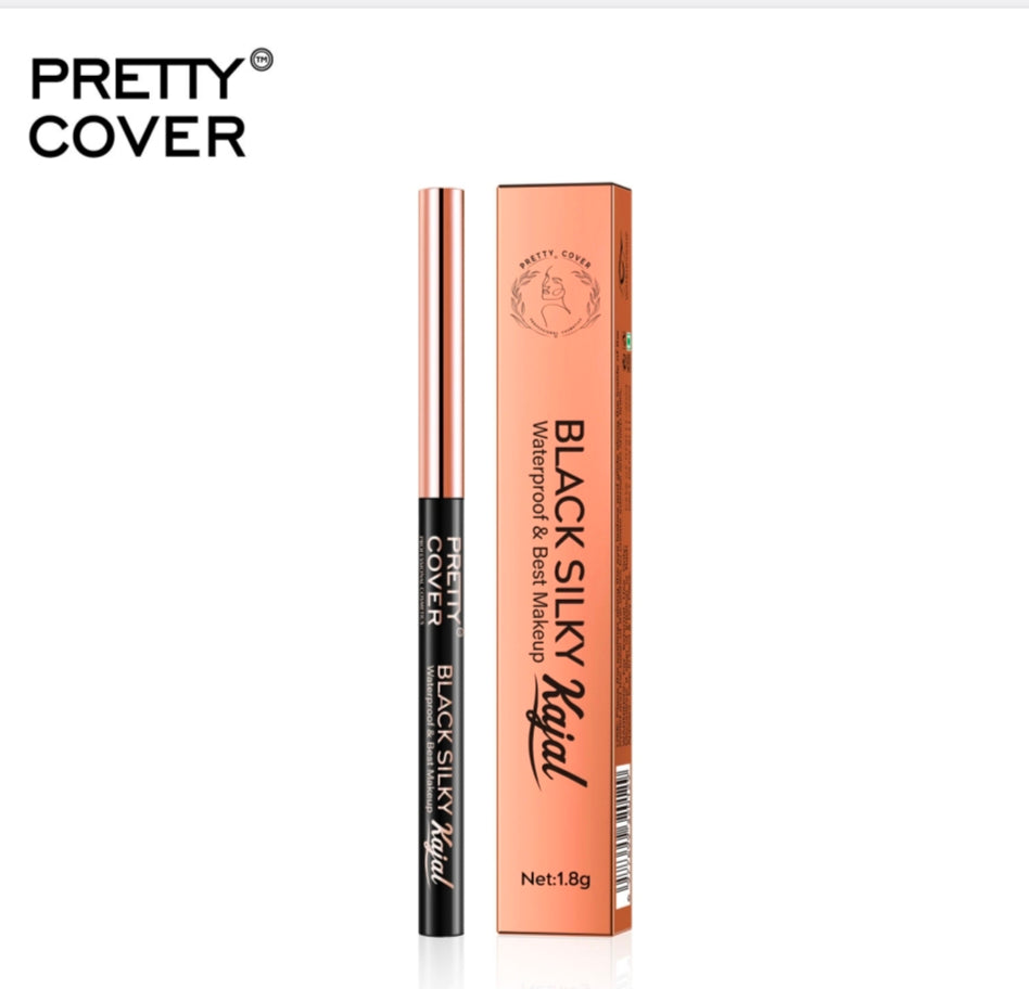 Pretty Cover Black Silky Kajal