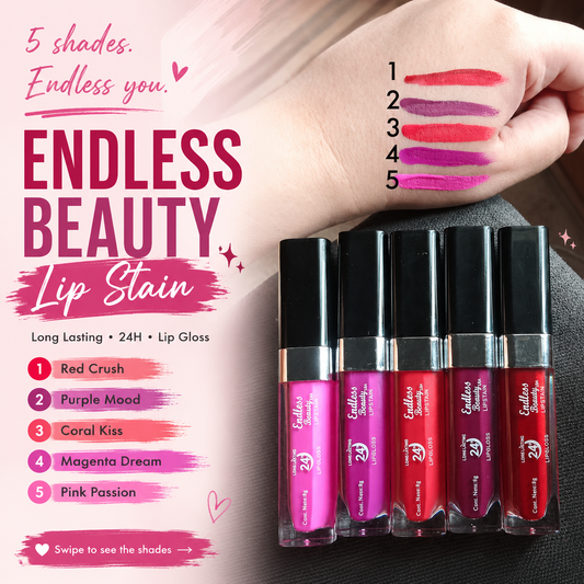 Endless Beauty Lip Stain Collection